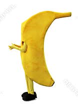 Funny banana man