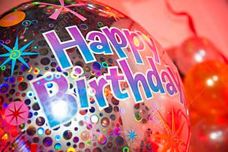 Happy birthday balloon