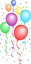 Balloons and Confetti 2/eps