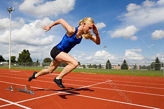 Track athlete
