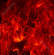 Red Fire Flames of Hell