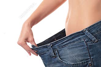 Weight loss concept.