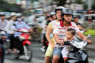 Motobikes in Vietnam
