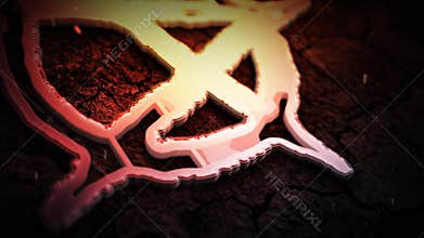 Anarchy Sparks on Rock 4K Loop
