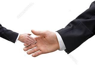 Small Big Business Handshake Size Unfair
