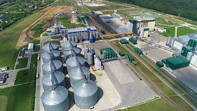 Factory for the production of mixed fodders.
