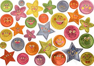 Smiley Face Stickers