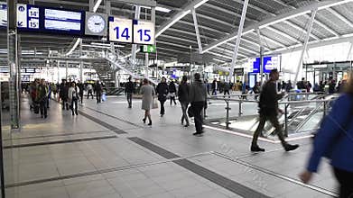 Utrecht Central Railway Station Hall