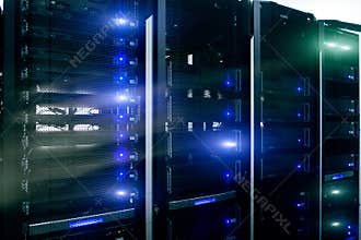 Information Technology Computer Network, internet telecommunication technology, big data storage, cloud computing computer service