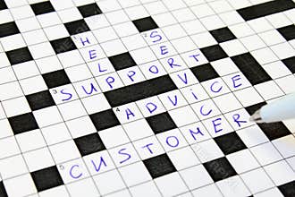 Help, Support, Advice, Customer, Service Crossword