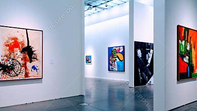 Special Hans Hoffman exhibition at the National Museum of History and Art in Luxembourg.