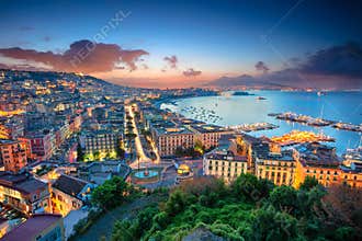 City of Naples, Italy.