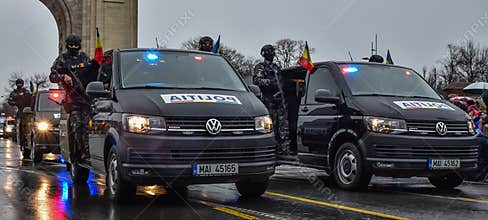 Romania National Day ,Romanian police