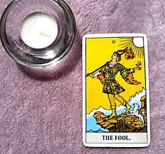 The Fool Tarot Card Beginnings, Void, Rebirth, Renewal, New Phase