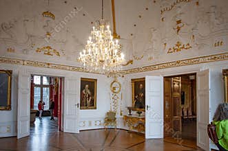 AACHEN, GERMANY. OCTOBER 04, 2020. The Town Hall White Hall. Charlemagne Rathaus