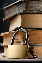 Old books and keylock