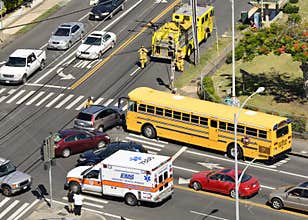 Emergency Response to Car Accident