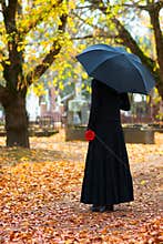 Mourning Woman