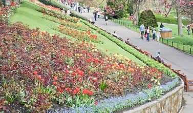 Princes Street Gardens Edinburgh.