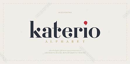 Elegant alphabet letters font. Classic Modern Serif Lettering Minimal Fashion Designs. Typography  decoration fonts for branding,