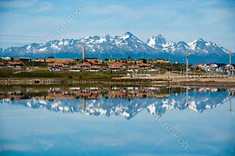 Mountain reflections, Ushuaia,Argentina