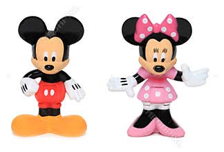 Mickey and Minnie mouse