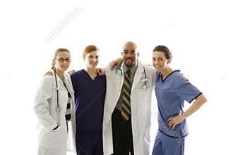 Healthcare workers portrait