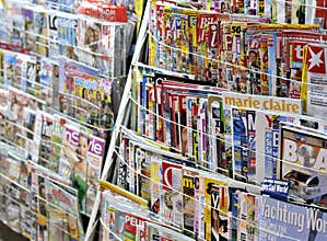 Newspaper stand