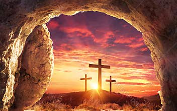 Resurrection Concept - Empty Tomb