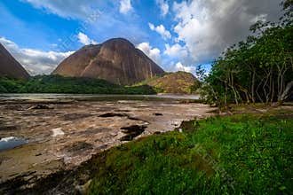 GuainÃ­a, Colombia. The big and amazing mountain of Mavicure,