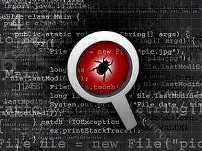 Virus bug in program code