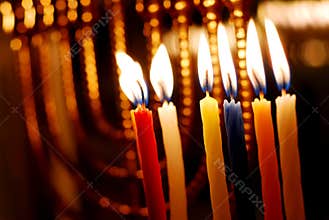Hanukkah Candles