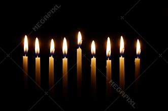 Hanukkah Candles