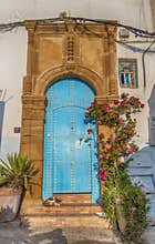 Moroccan riad old door