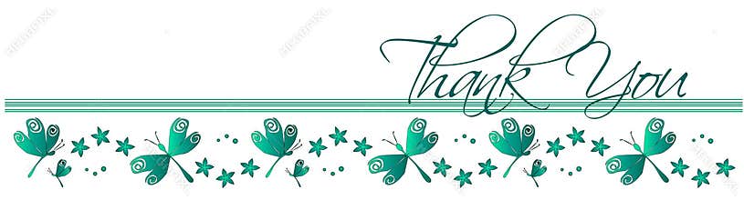 Thank You Dragonfly Card