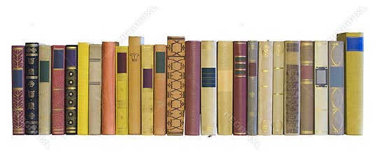 Books in a row