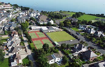 Larne Bowling and Lawn Tennis Club in Co Antrim Northern Ireland