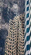 City shapes and colours