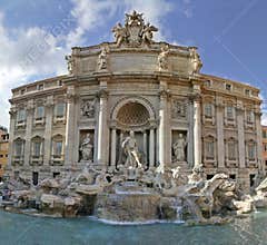 Trevi fountain in Rome