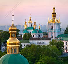 View of Kiev Pechersk Lavra