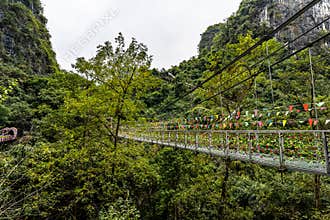 Yangshuo Butterfly Spring Park Scenic Spot in Guilin, Guangxi