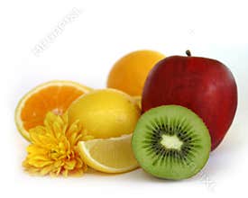 Assorted fresh fruits