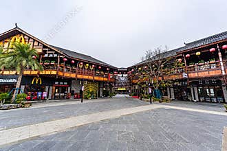 Landscape of Sunac International Tourism Resort, Guilin, Guangxi