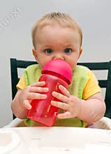Drinking from Cup