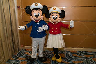 Captain Minnie and Mickey
