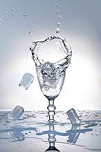 High-speed photography of a drink