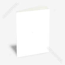 Blank book with white cover