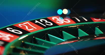 Casino gambling Roulette wheel