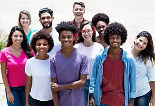 Youth of America - Latin and hispanic and african american and caucasian young adults
