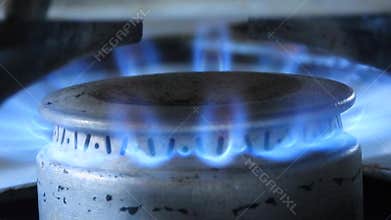 Gas Supply Flame